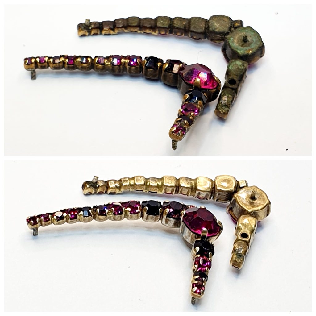 Čišćenje i poliranje metalnih delova na naočarima